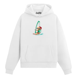 Wind Surfing  Bear - Hoodie