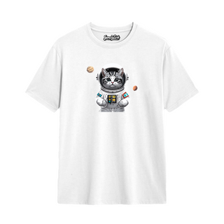 Cat Astronot- Oversize T-shirt