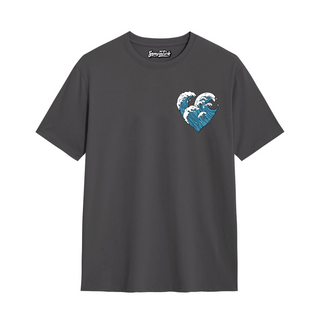 Wave Heart  - Oversize T-shirt