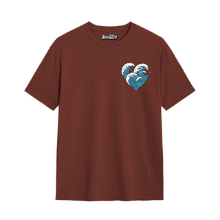 Wave Heart  - Oversize T-shirt