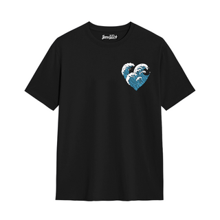 Wave Heart  - Oversize T-shirt