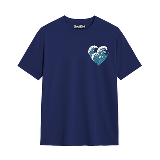Wave Heart  - Oversize T-shirt