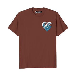 Wave Heart - Regular T-shirt