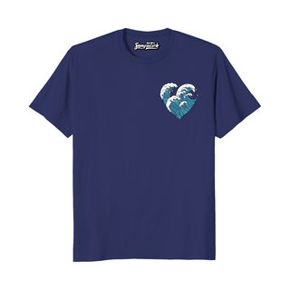 Wave Heart - Regular T-shirt