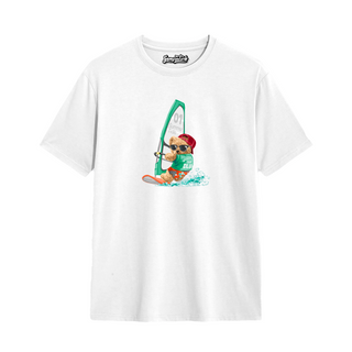 Wind Surfing Bear - Oversize T-shirt